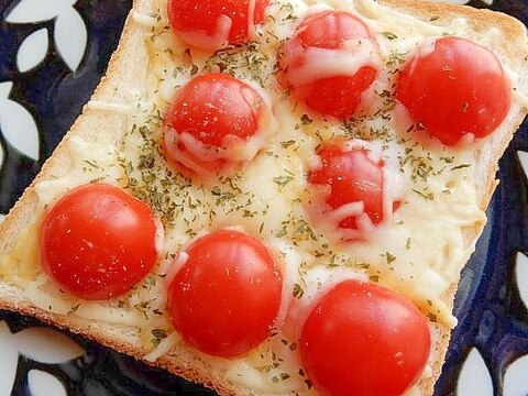 簡単でもコツで美味❤トマト&チーズのトースト♪